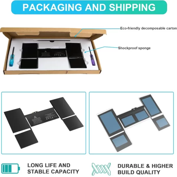 Laprite MacBook 12 " A1534 Battery 3